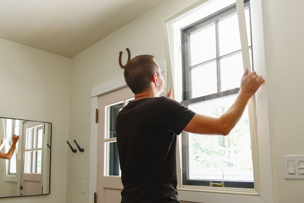 Indow window insert blocks cold drafts, pollutants, and more by fitting snugly within frames
