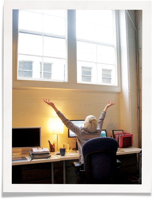 employee happy with sound reduction